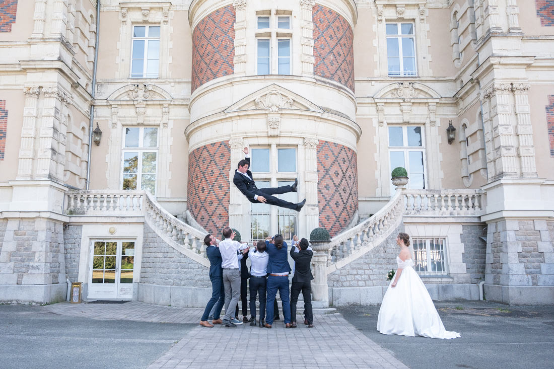 mariage au château du parc st Lambert